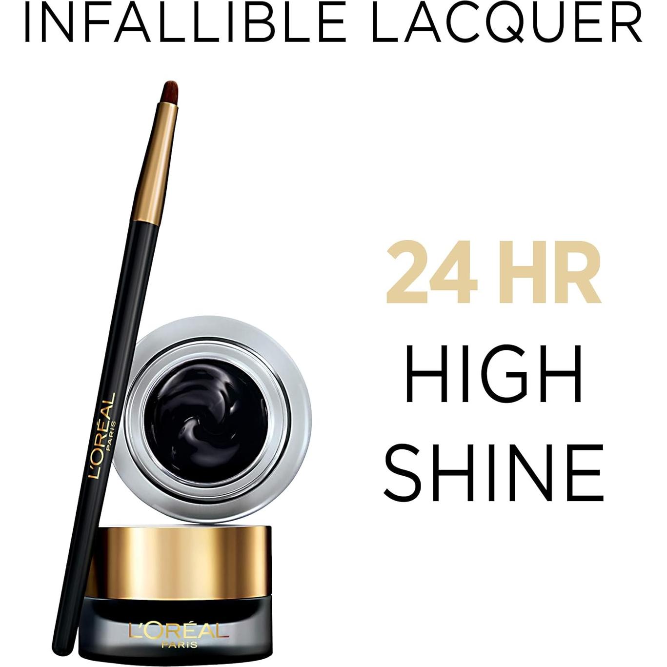 Lápiz de Gel L'Oréal Paris Infallible 24HR Negro 1 Cuenta