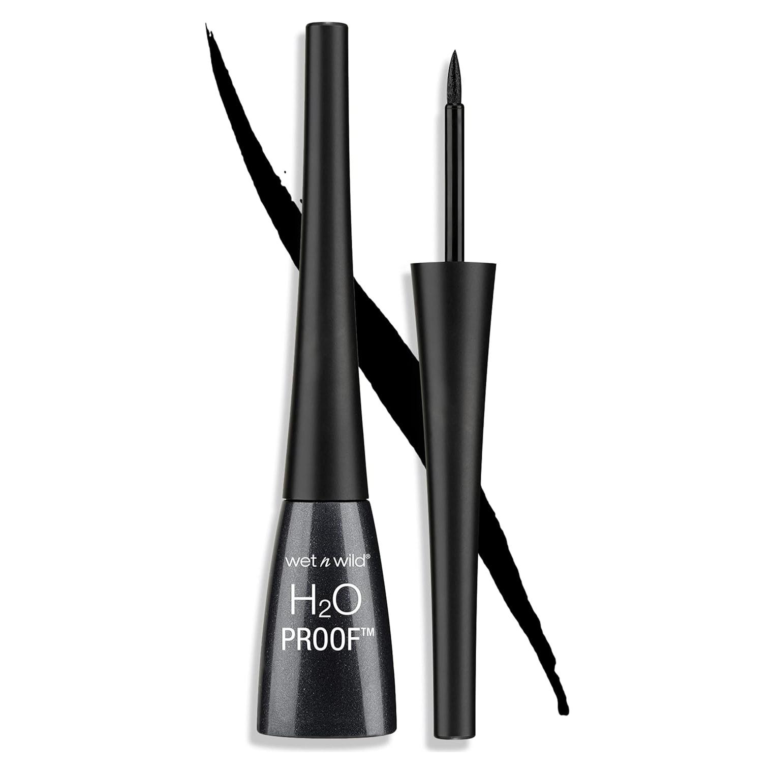 Delineador Líquido a Prueba de Agua Wet n Wild Negro 13.89g