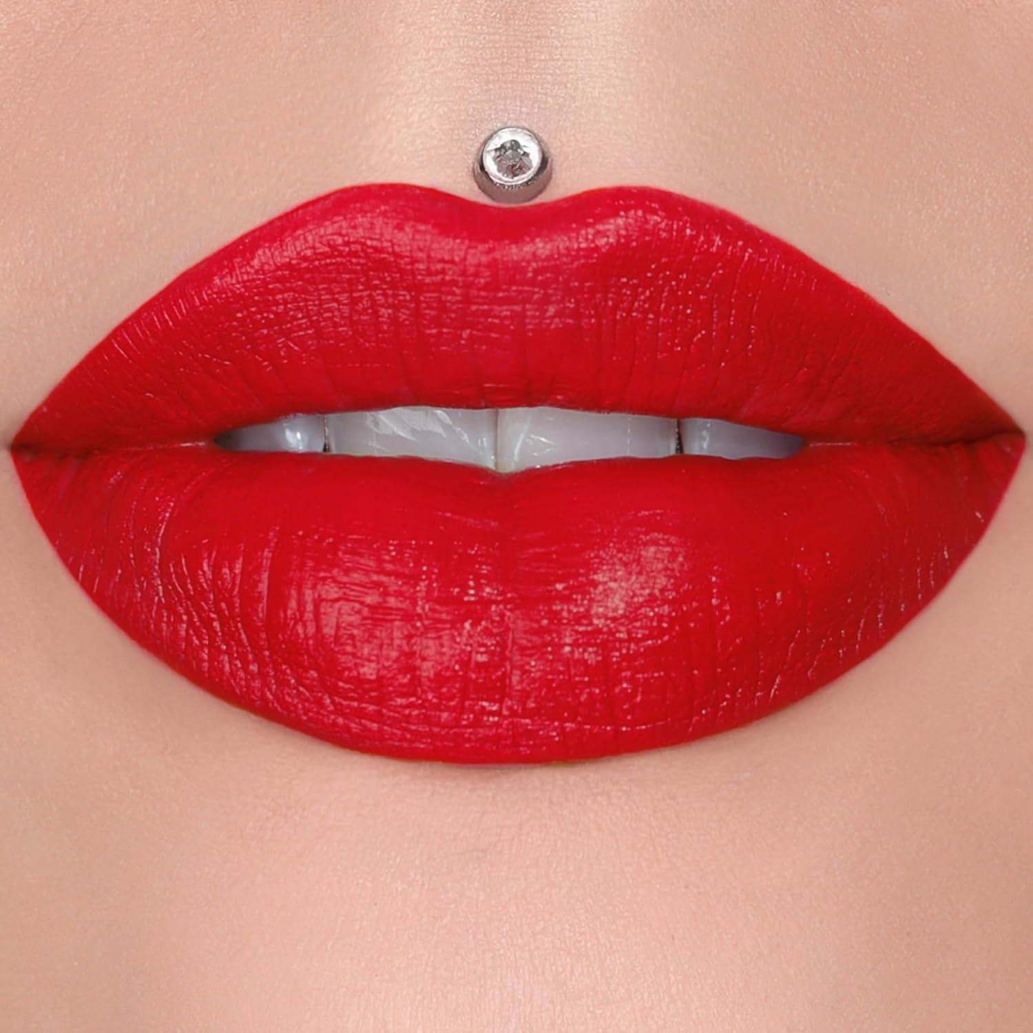 Labial Jeffree Star Velvet Trap Asunto Rojo 8.61 cm
