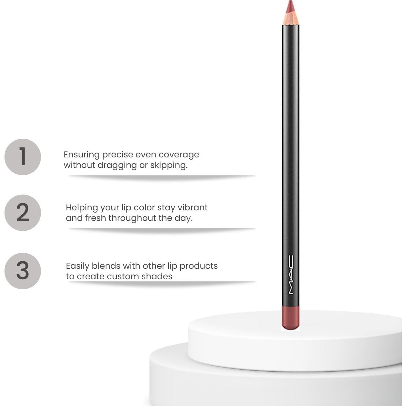 Lápiz Labial MAC Auburn 16cm - Textura Suave y Cremosa