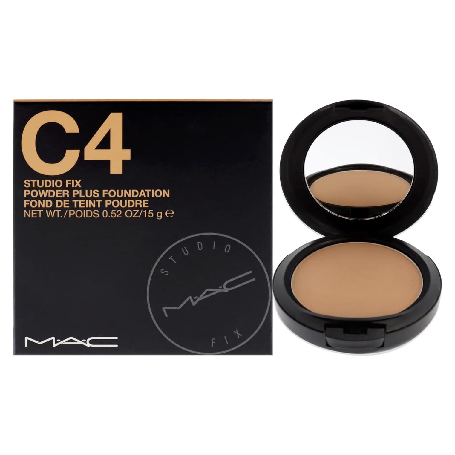 Base en Polvo MAC Studio Fix C4 - 14.79 Gramos - Acabado Mate