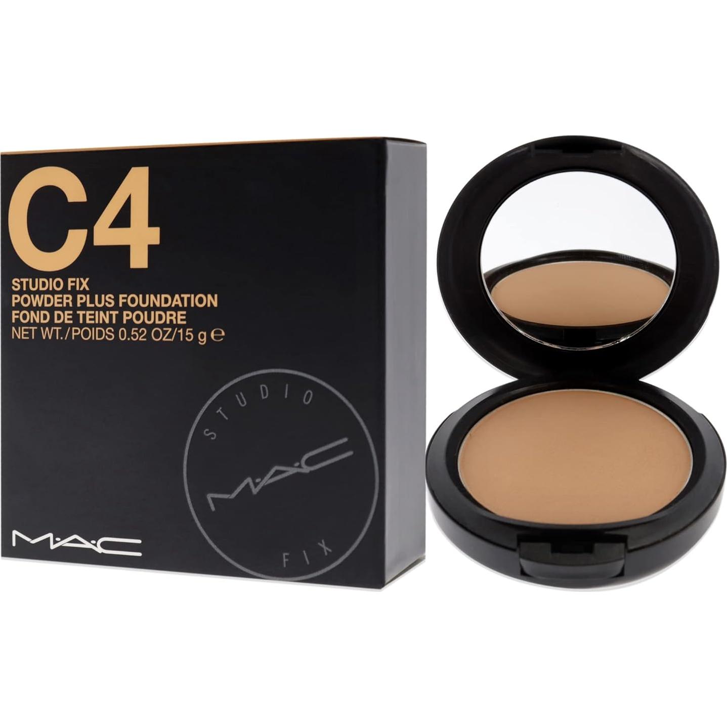 Base en Polvo MAC Studio Fix C4 - 14.79 Gramos - Acabado Mate