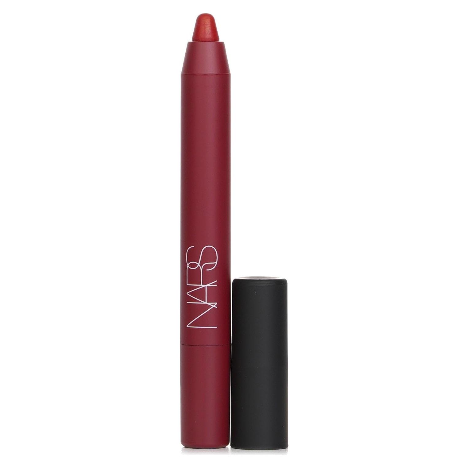 Lápiz Labial Powermatte NARS 2.4g - Cruella Rojo Escarlata