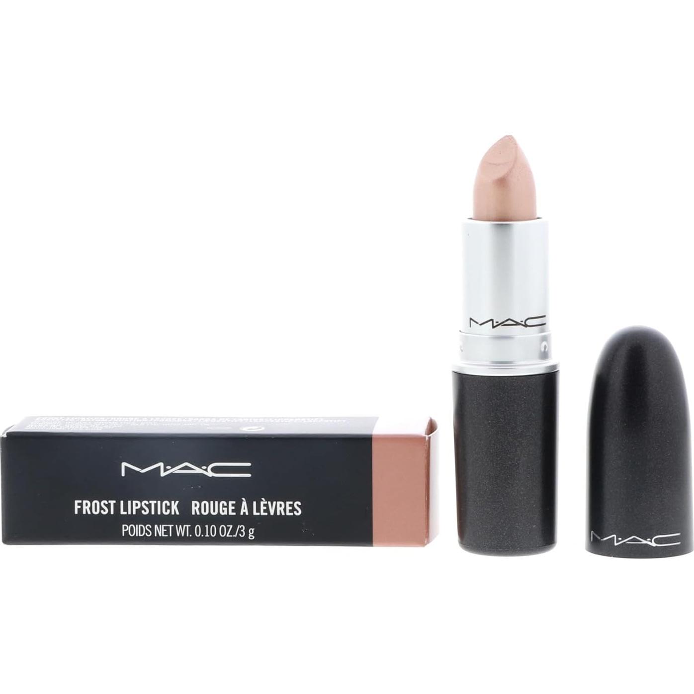 Lápiz Labial Gel M.A.C Frost Beige Metálico 3g