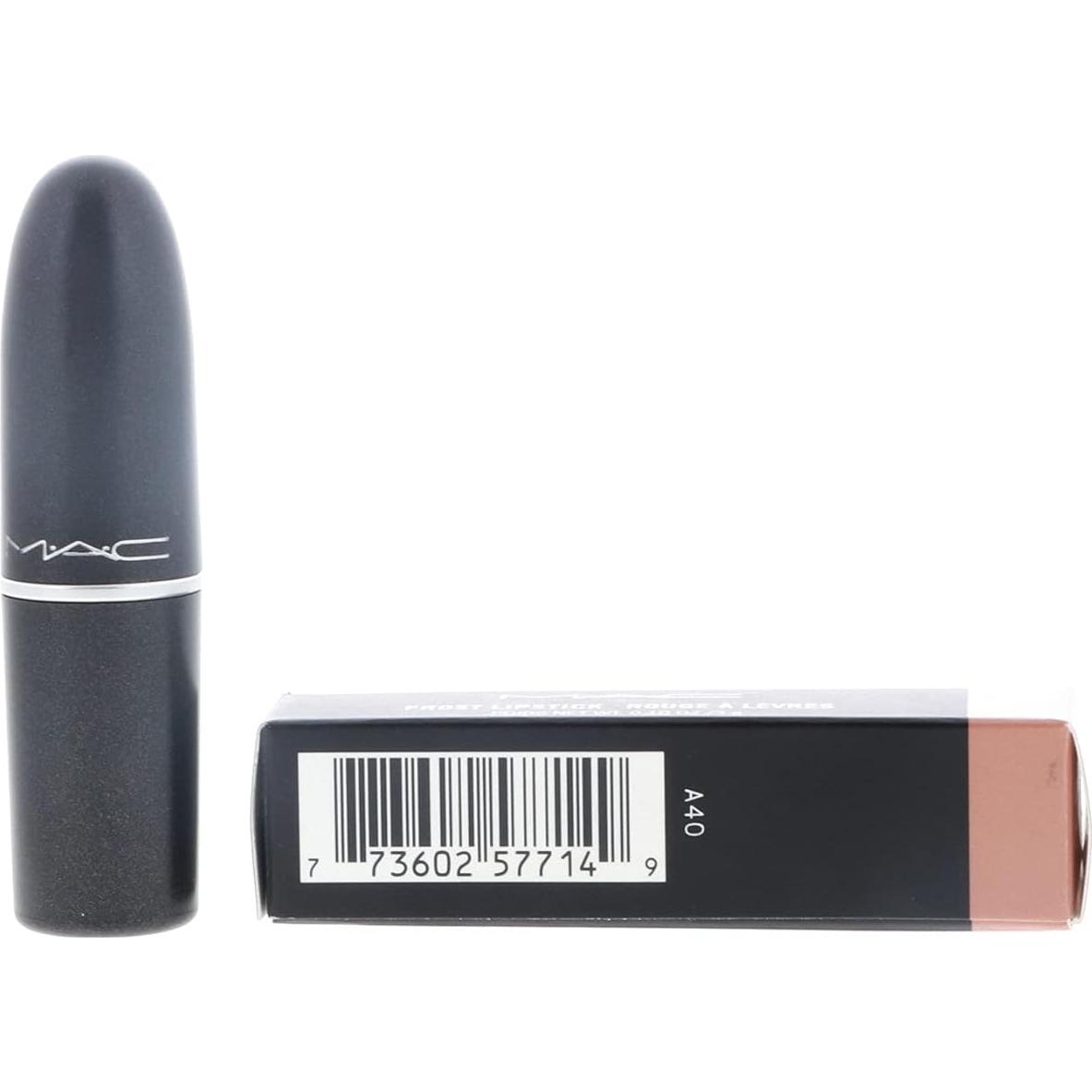Lápiz Labial Gel M.A.C Frost Beige Metálico 3g