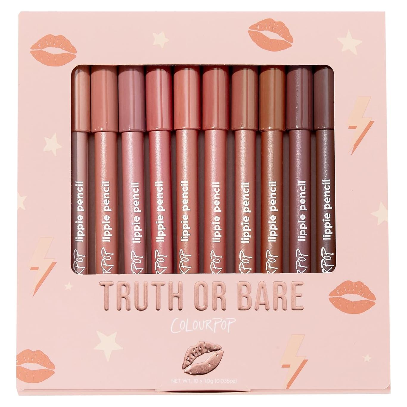 Vault de Lápiz Labial ColourPop - 10 Lápices Veganos de Alta Pigmentación