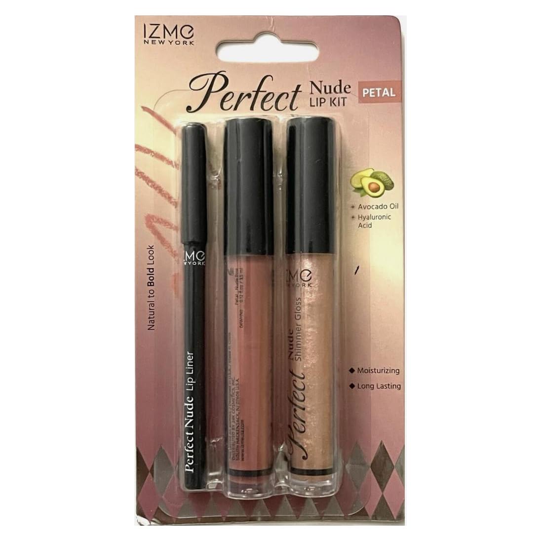 Kit de Labios Perfecto Nude Izme Nueva York - Pétalo, 3.54 ml