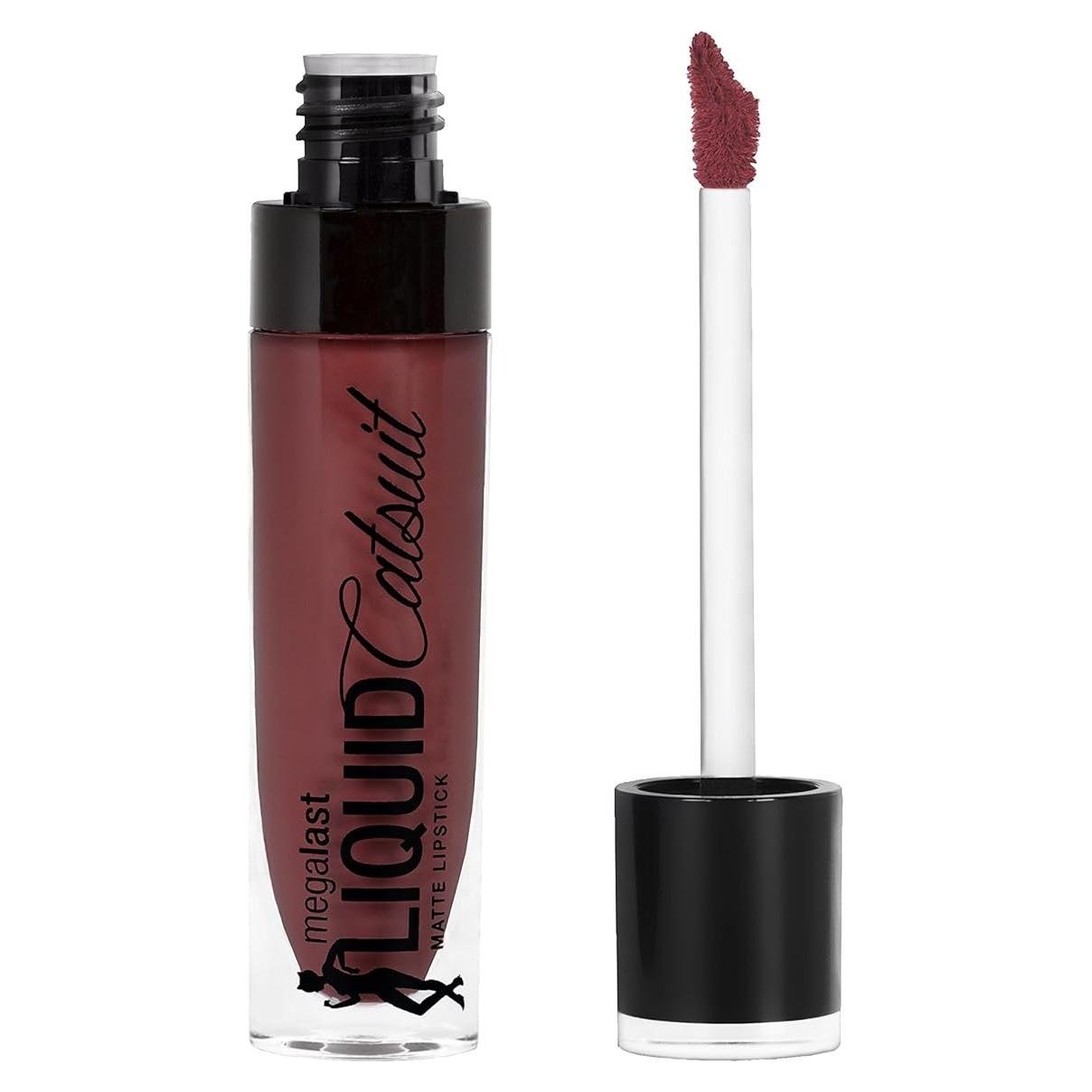 Lápiz Labial Líquido Mate Wet n Wild Dame Mocha 6g