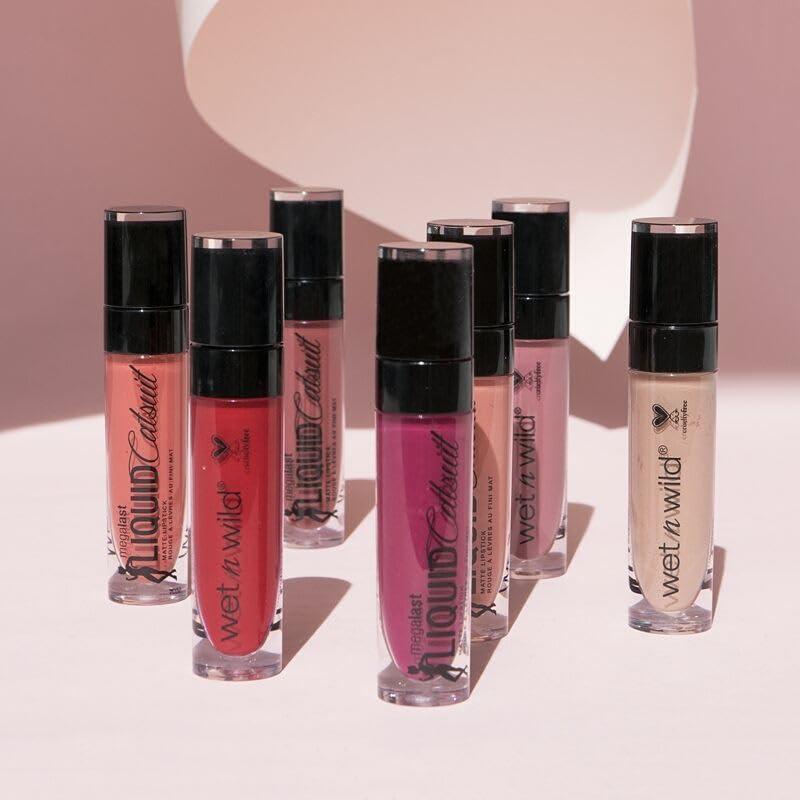 Lápiz Labial Líquido Mate Wet n Wild Dame Mocha 6g