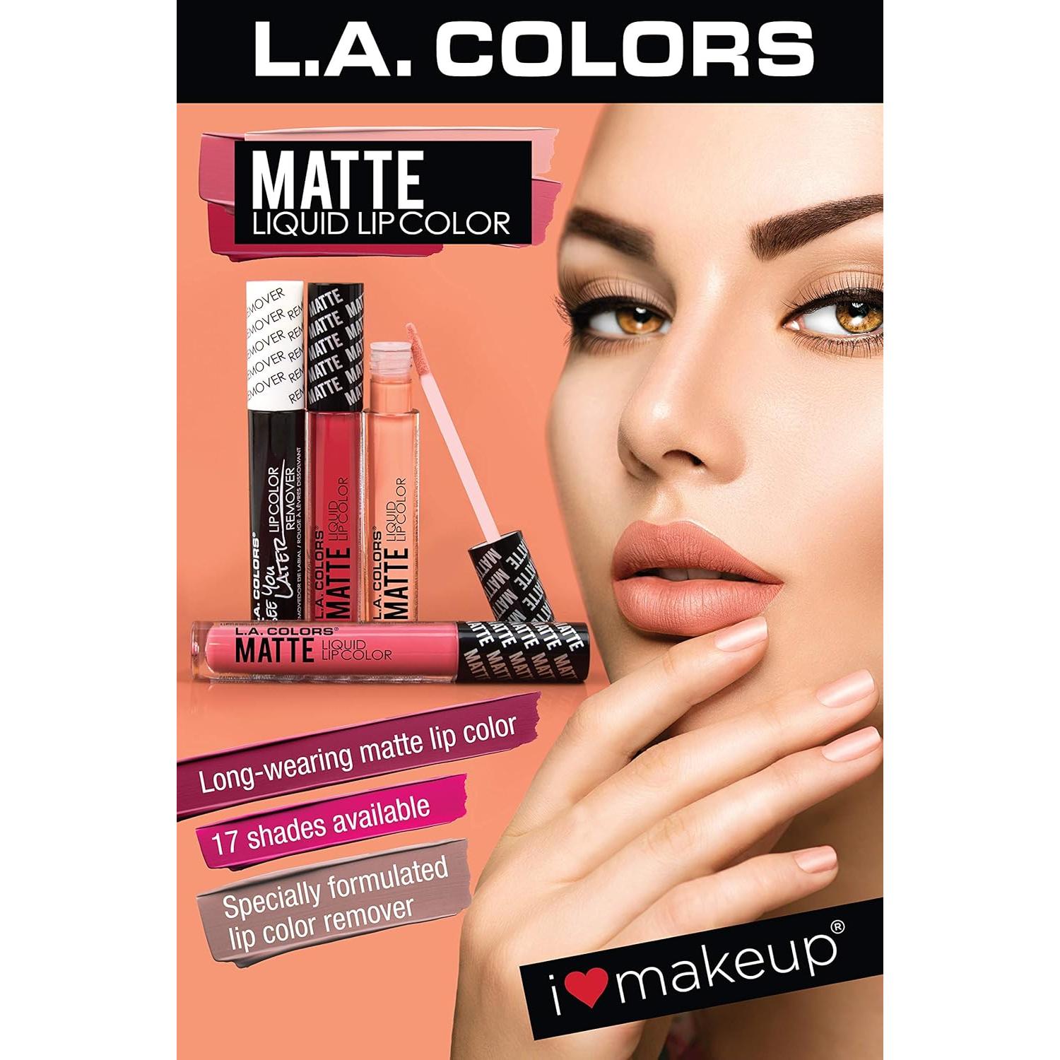 L.A. COLORS Labios Líquido Mate Percepción CLG406 28.35g