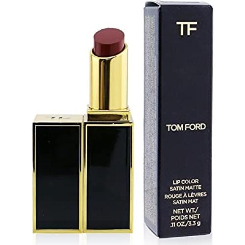 Labial Mate Satinado Tom Ford 80 Apasionado 3.1g Rojo Burdeos