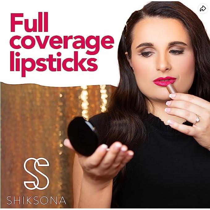 Batom Mate Dividido ShikSona Todo o Nada - Vegano y Sin Gluten