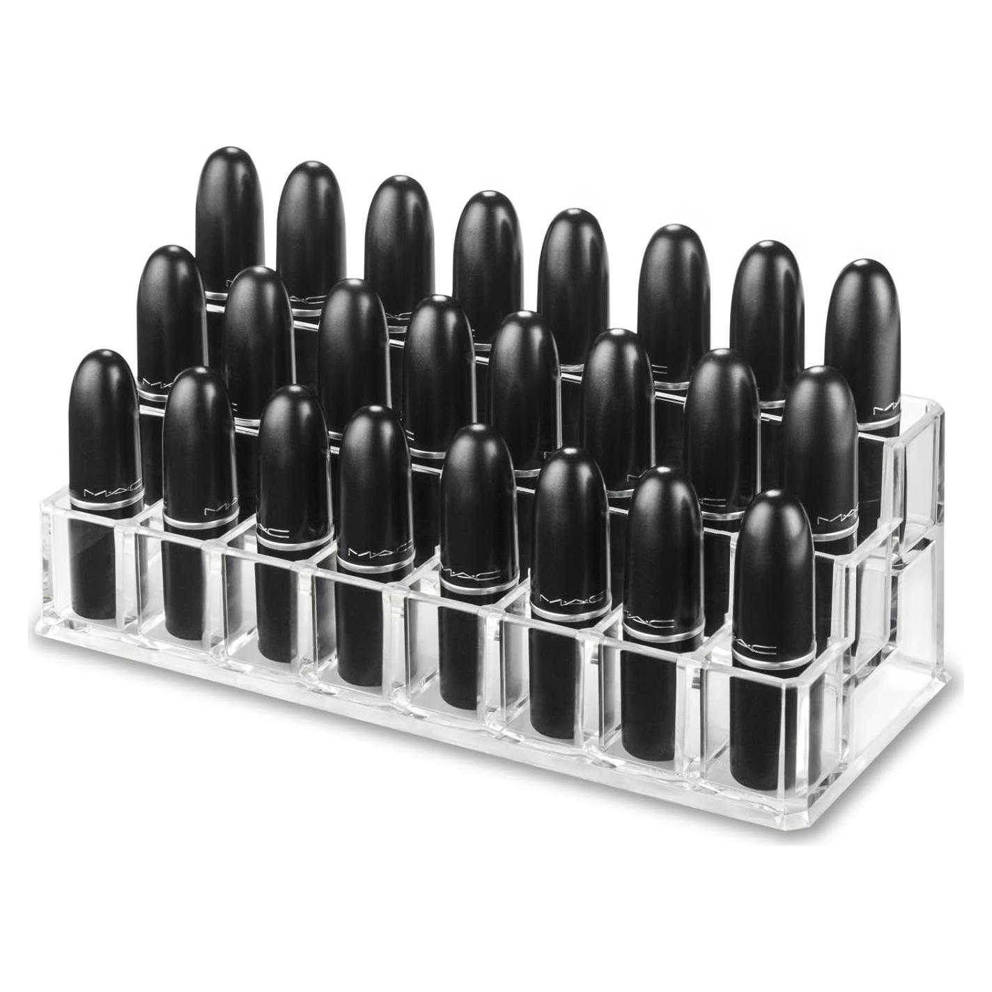 Organizador de Maquillaje Acrílico Transparente 24 Espacios byAlegory