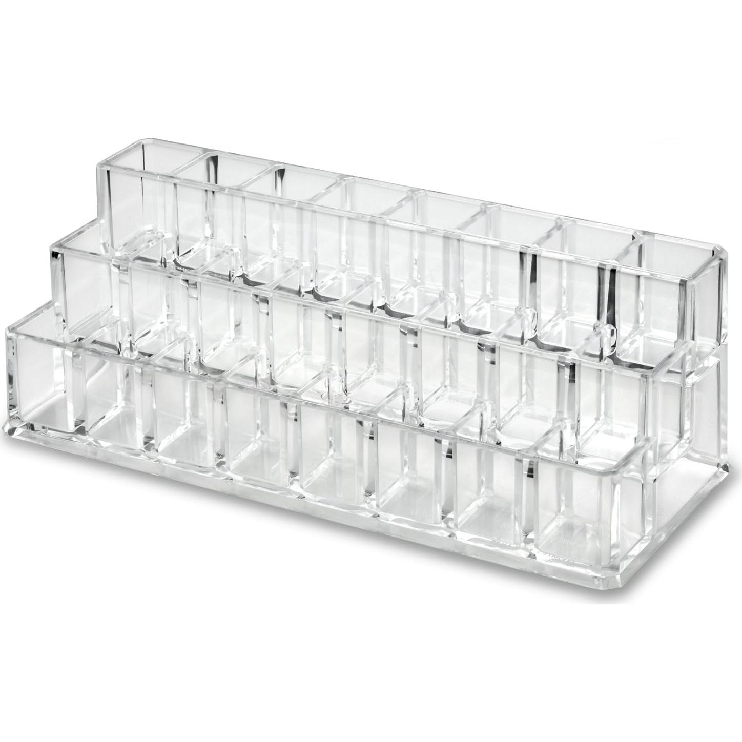 Organizador de Maquillaje Acrílico Transparente 24 Espacios byAlegory