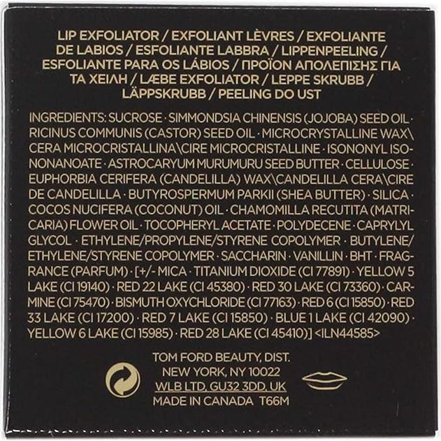 Exfoliante de Labios Tom Ford 9 g - Suaviza y Renueva