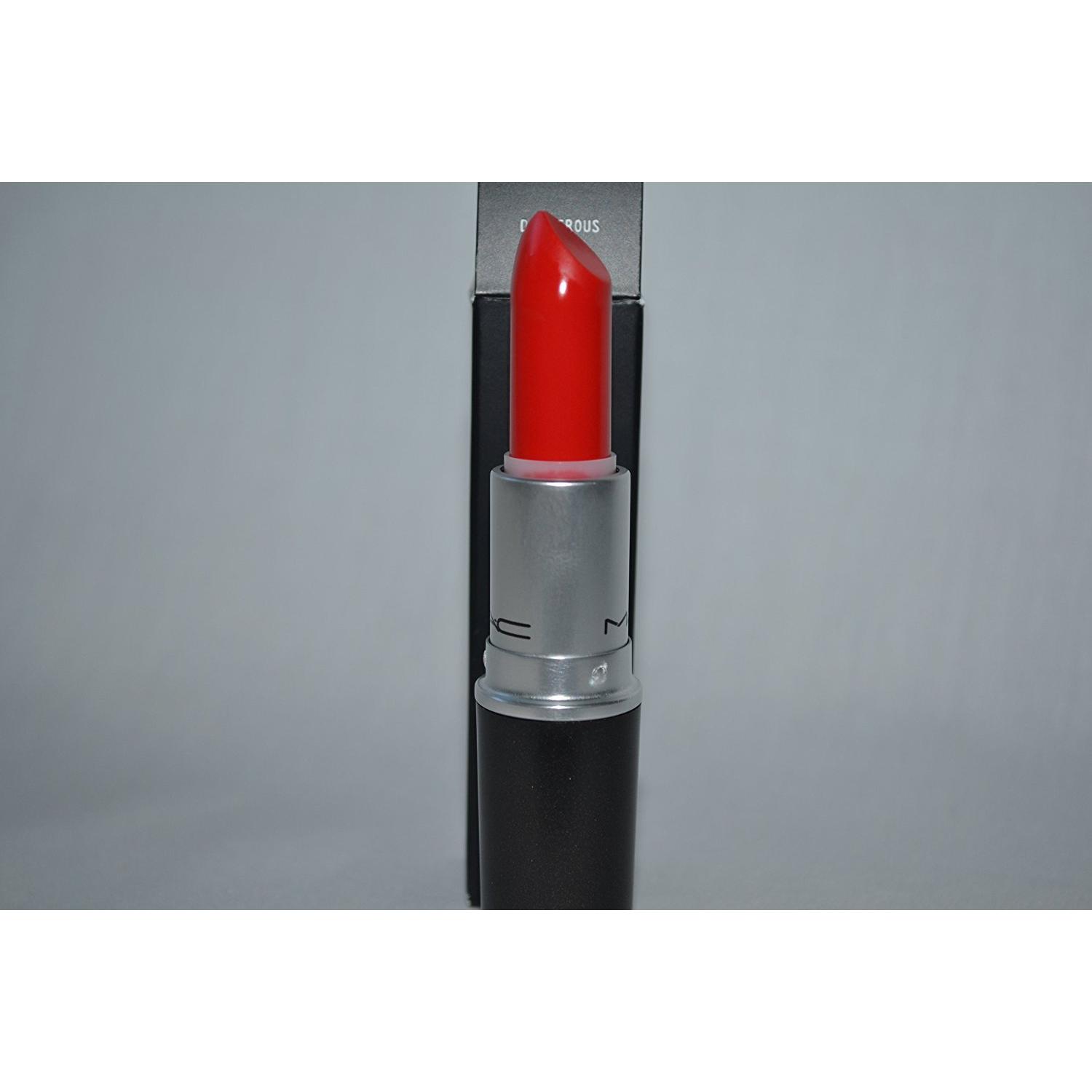 Labial Mate MAC Peligroso 9g - Color Intenso y Duradero