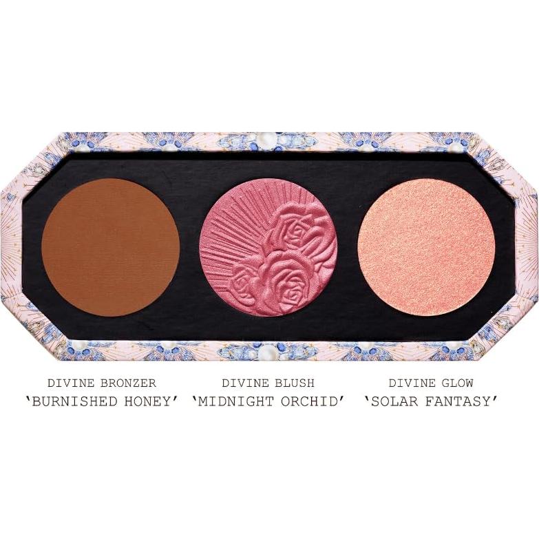 Trío de Maquillaje Divine Blush, Bronzer y Glow Pat McGrath Labs - 10.2g