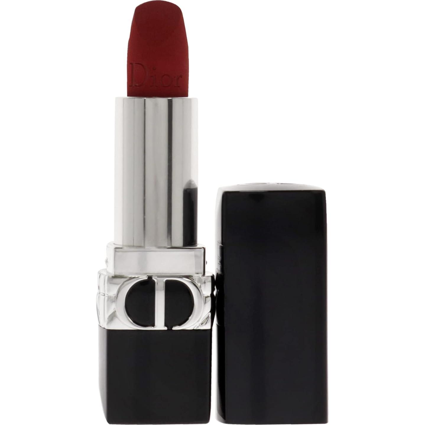 Labial Rouge Dior Christian Dior 999 Terciopelo 3.4 g