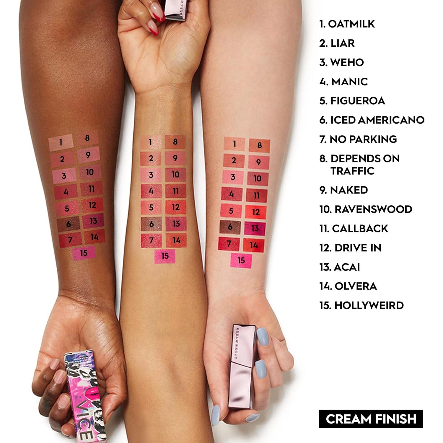 Labial hidratante Urban Decay Vice 3.11g - Elote mate