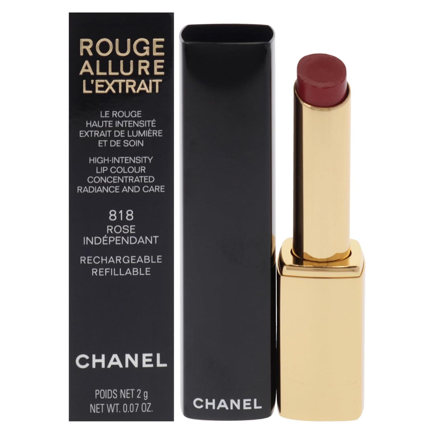 Labial Chanel Rouge Allure Lextrait 818 Rosa Independiente 2g