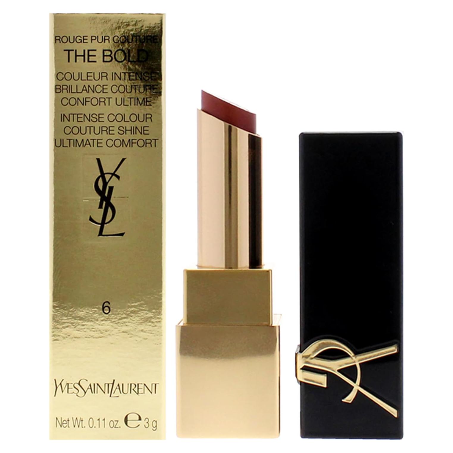 Labial Yves Saint Laurent Rouge Pur Couture 6 Ámbar 3.11g