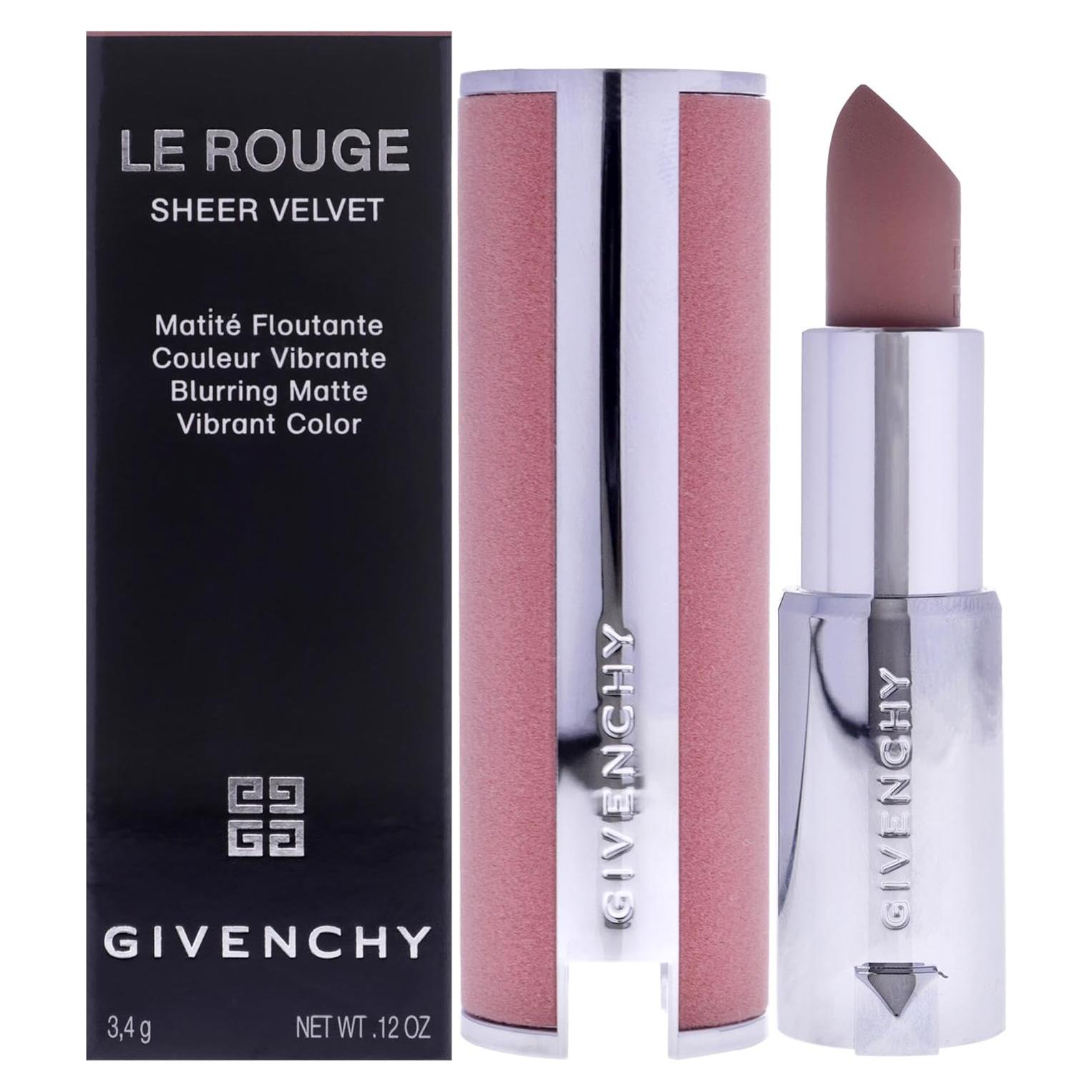Labial Givenchy Le Rouge Sheer Velvet N9 Beige Sable 3.11g