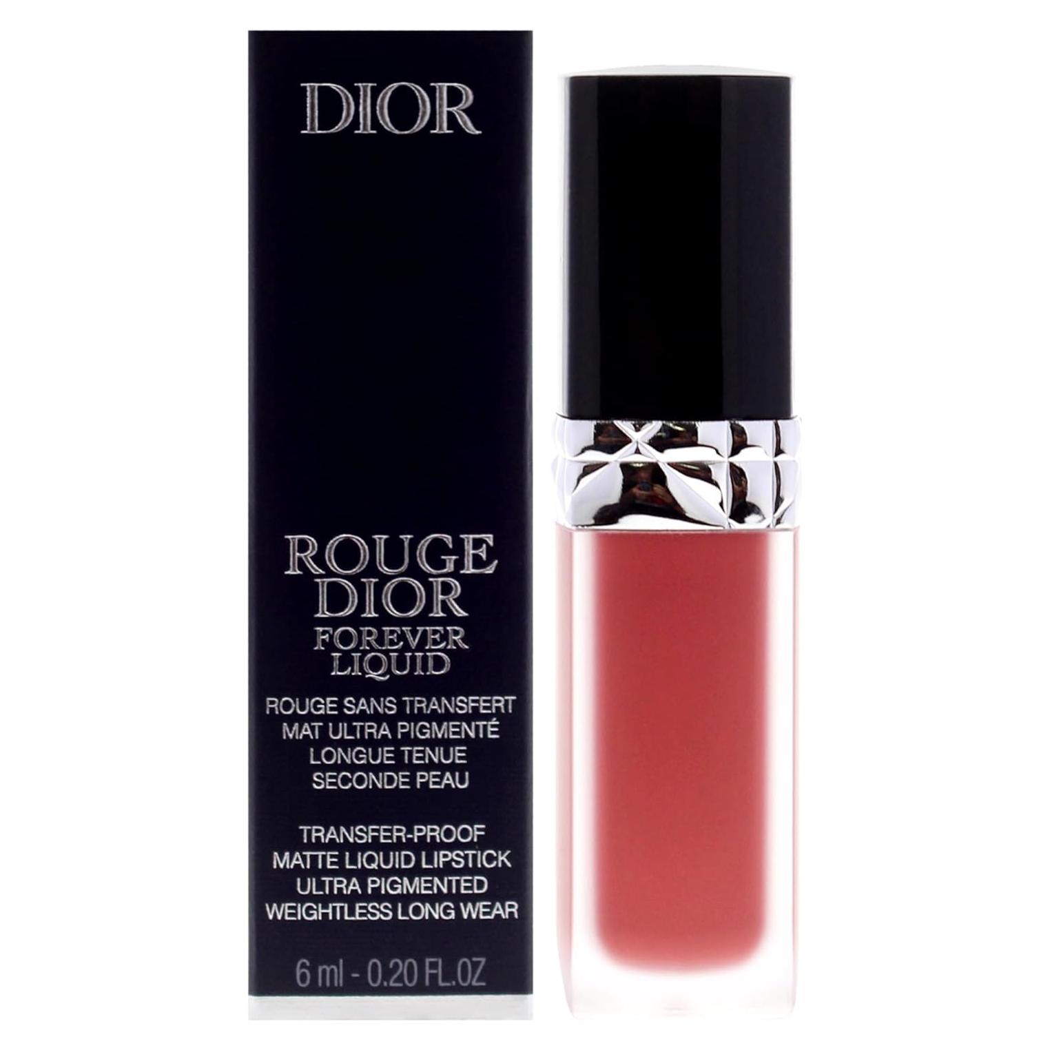 Lápiz Labial Líquido Dior Rouge Forever Matte 720 Icono Eterno 5.67 g