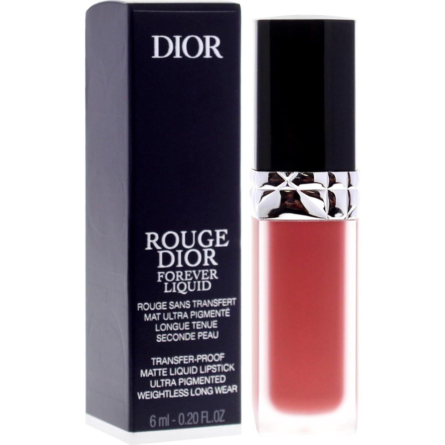 Lápiz Labial Líquido Dior Rouge Forever Matte 720 Icono Eterno 5.67 g