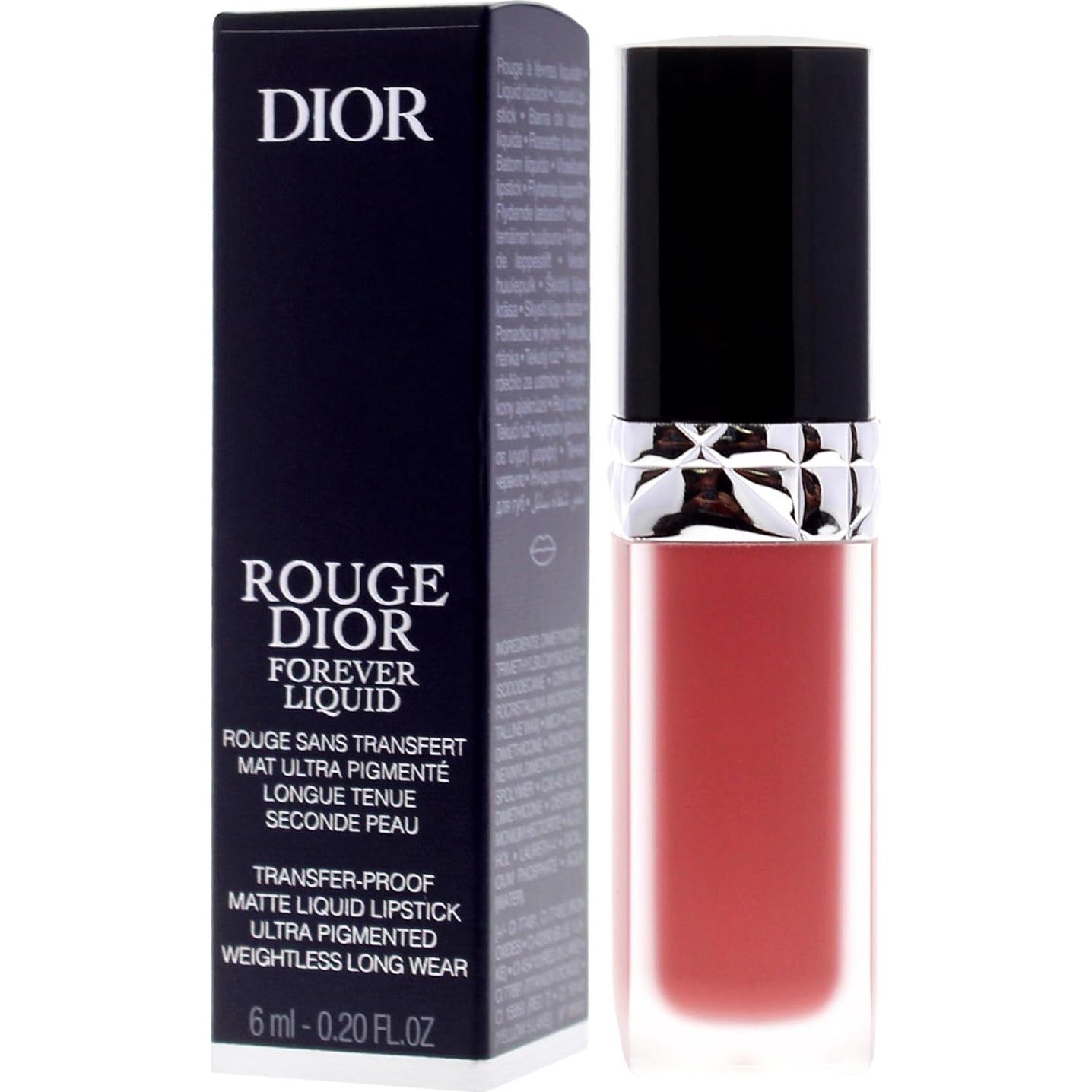 Lápiz Labial Líquido Dior Rouge Forever Matte 720 Icono Eterno 5.67 g