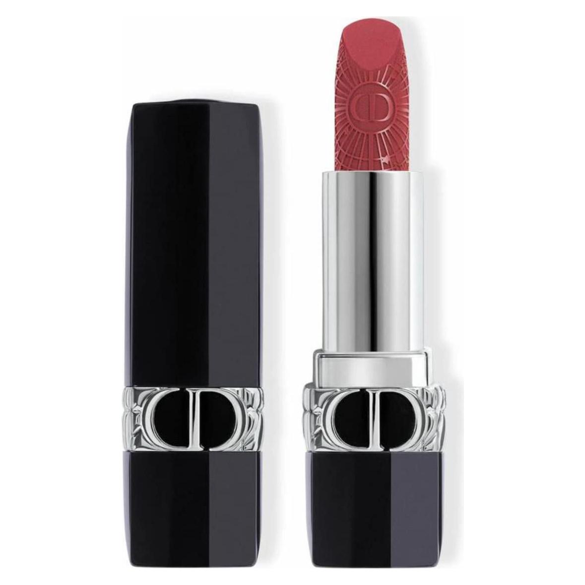 Labial Dior Rouge 674 Midnight Rose Mate 32g