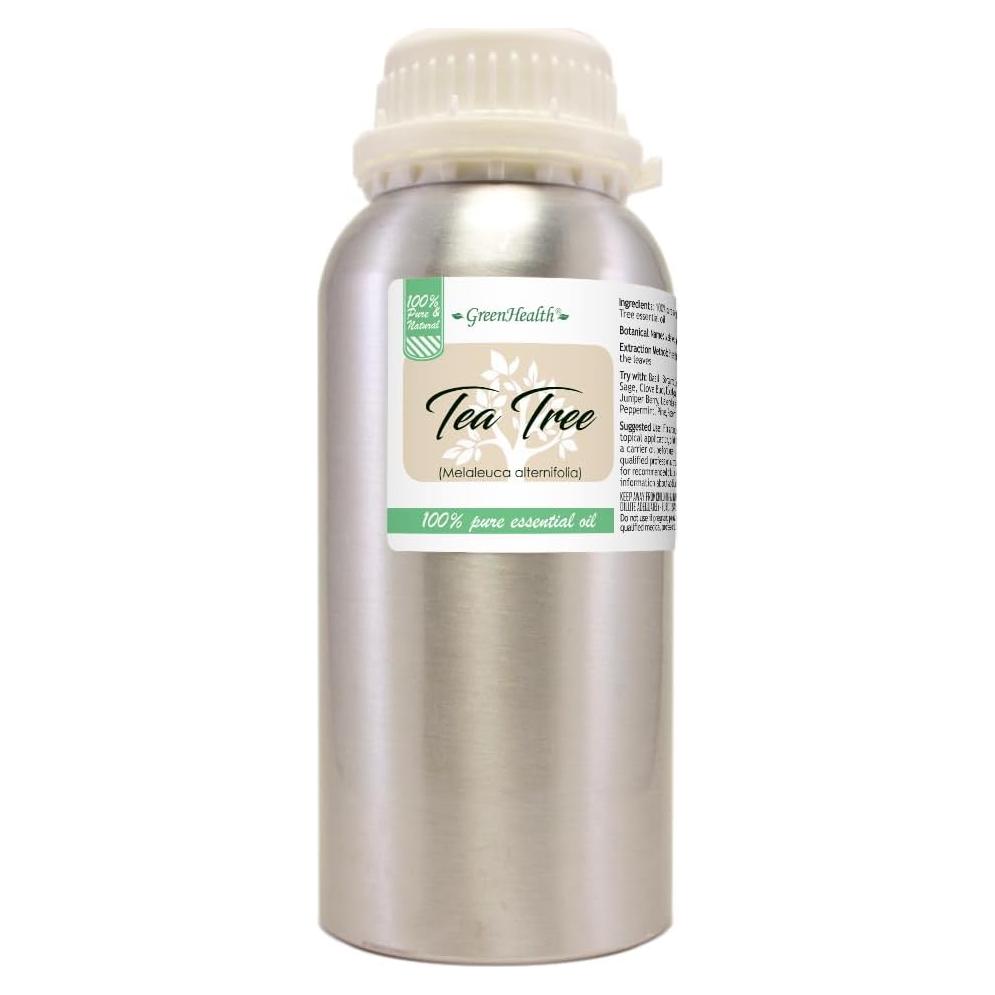 Aceite Esencial de Árbol de Té GreenHealth 473 ml Puro y Natural