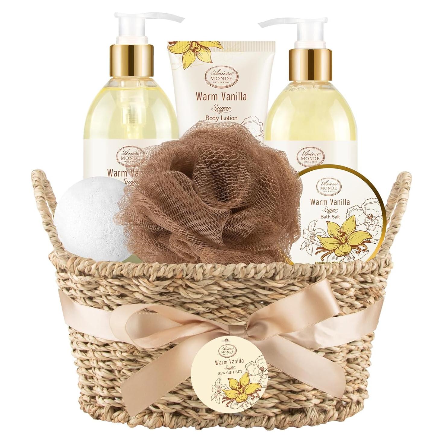 Set de Spa ArioseMonde 7 Piezas Azúcar de Vainilla Cálido