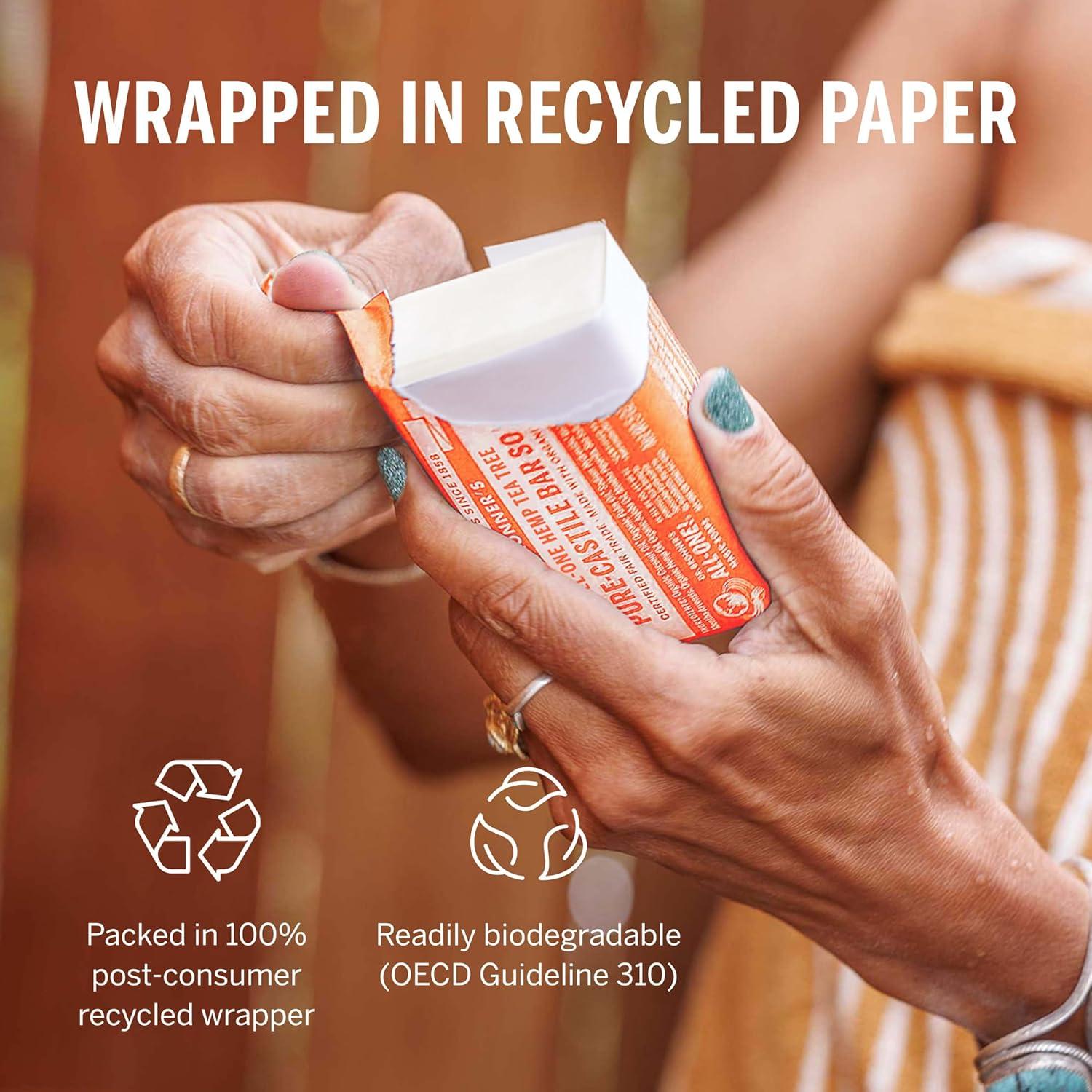 Jabón de Barra Mágico Pure-Castile Dr. Bronner - 2 Unidades 141.75g