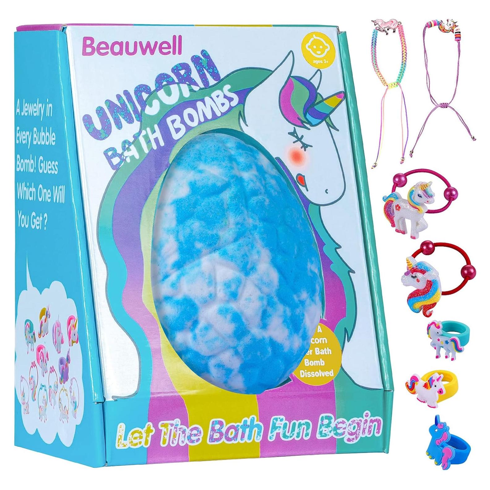 Bombas de baño para niños Beauwell con joyería sorpresa 181g