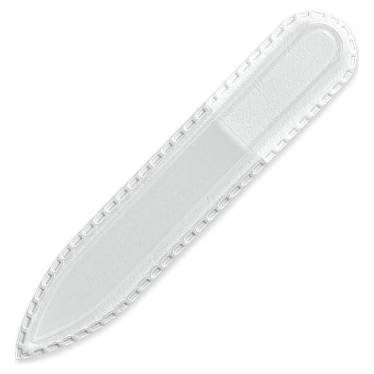 Lima de Uñas de Vidrio Mont Bleu 90mm - Hecha a Mano Checa