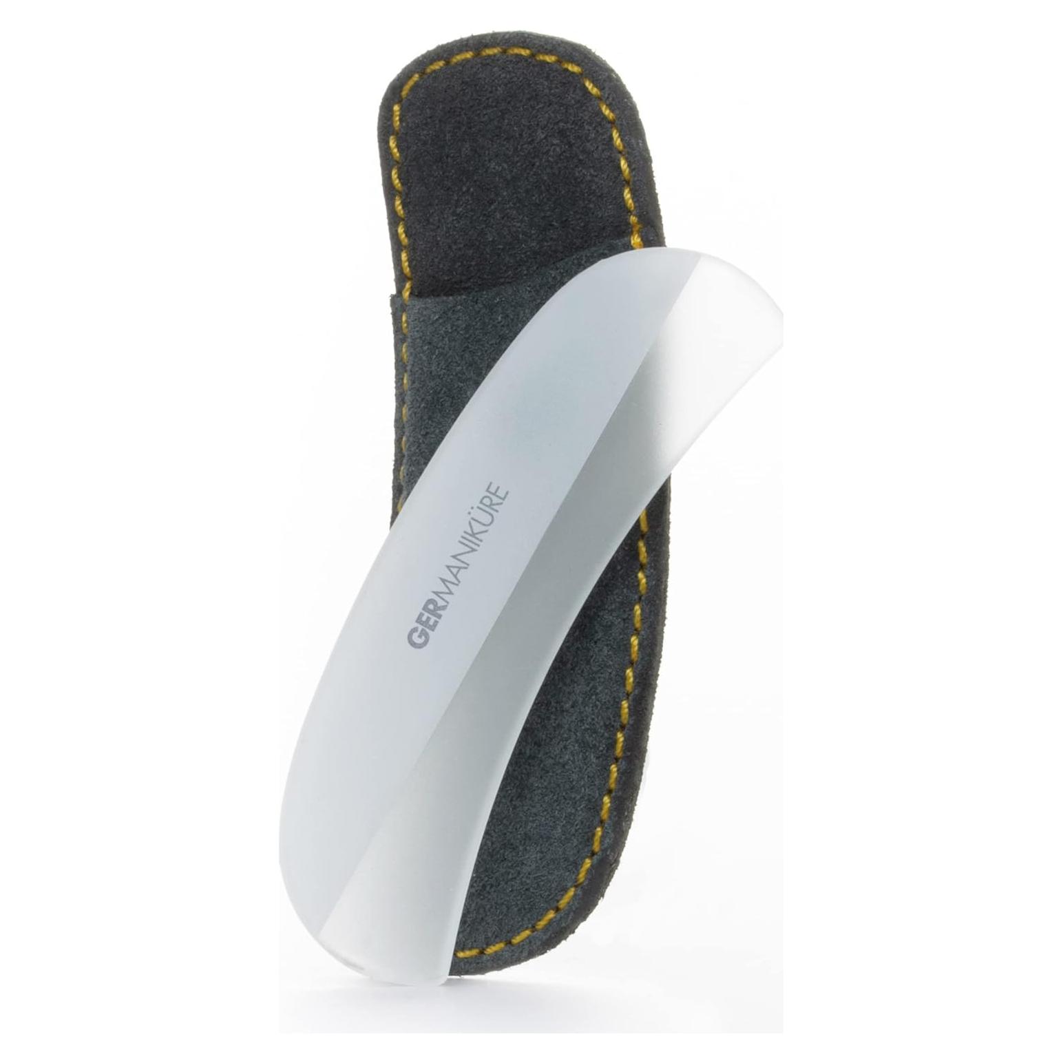 Lima de Vidrio GERMANIKURE con Estuche de Seda 10.5cm