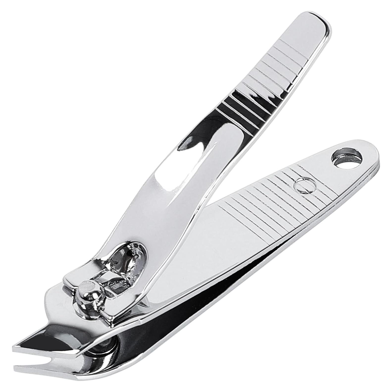 Cortauñas uxcell de Acero Inoxidable para Uñas Gruesas