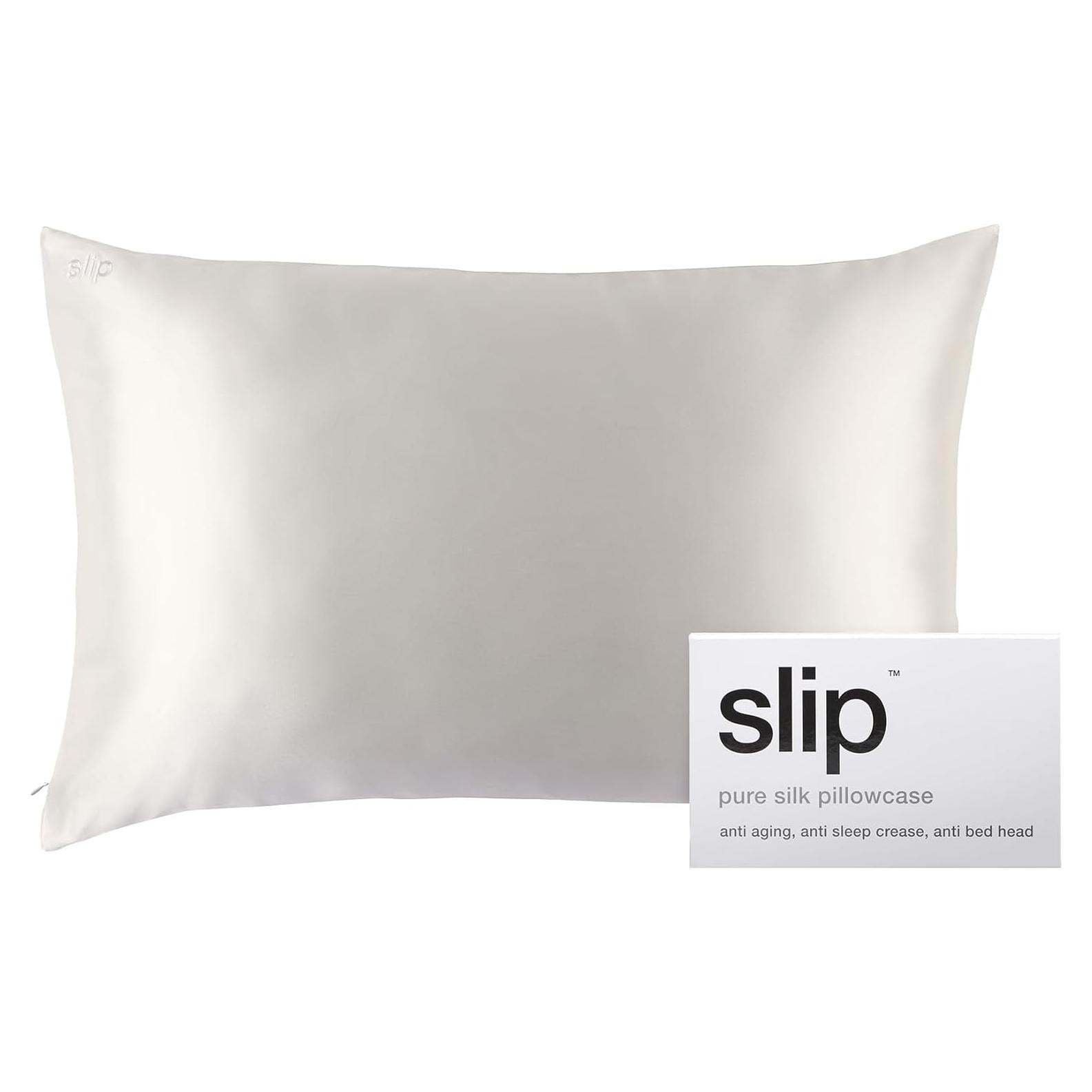 Funda de Almohada de Seda Pura SLIP Reina 100% Seda 22 Momme