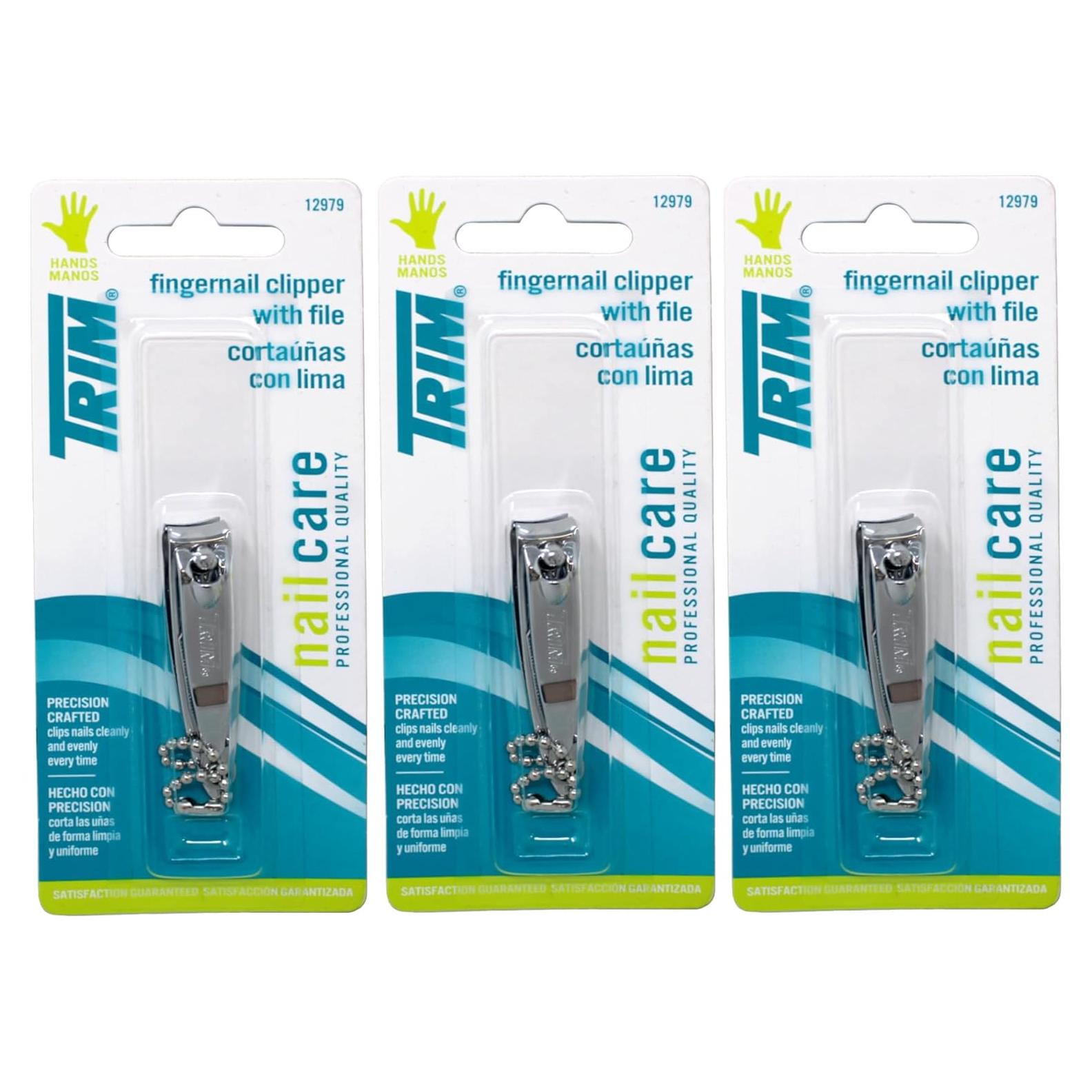 Cortador de Uñas Trim - Paquete de 3 Unidades