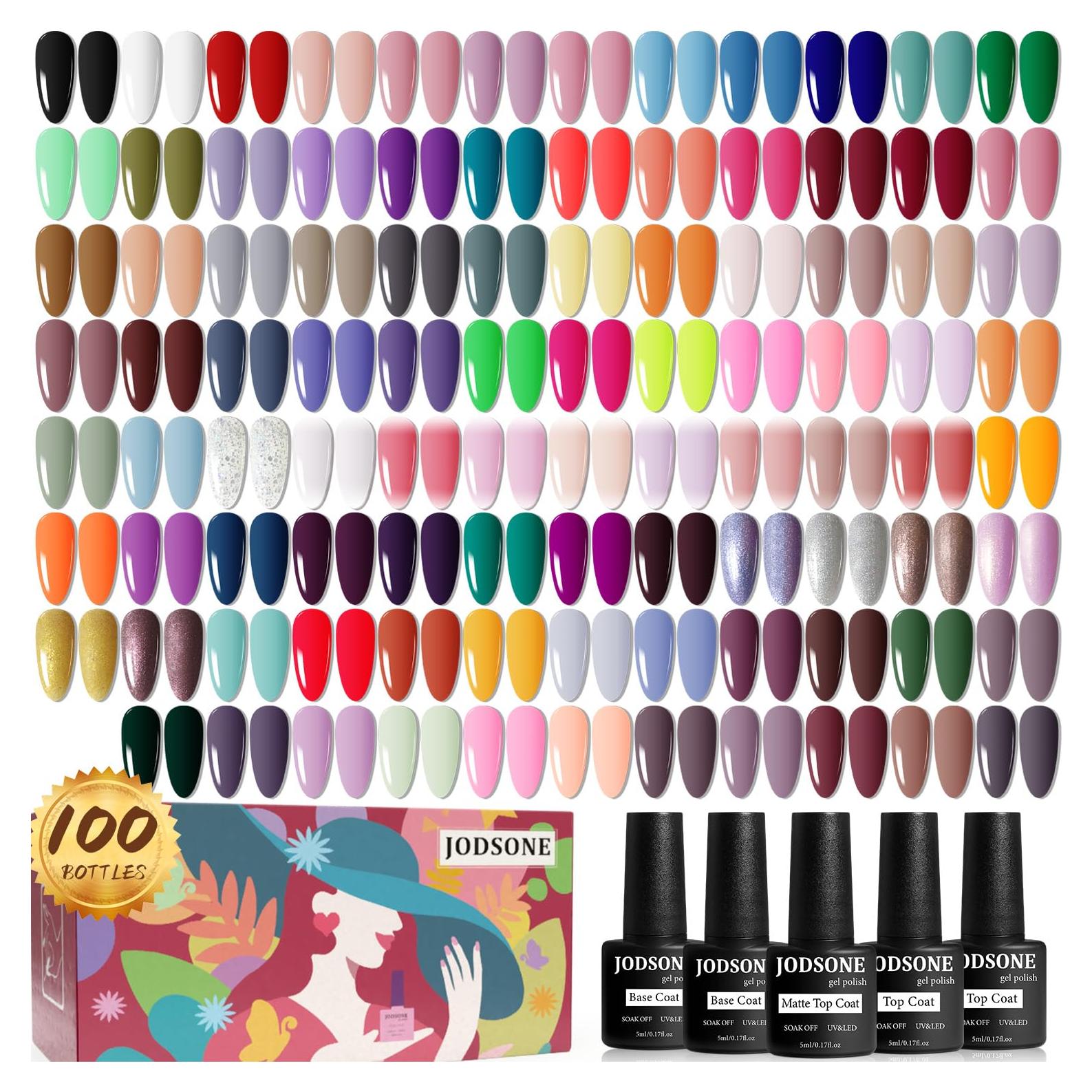 Kit de Esmalte de Uñas en Gel JODSONE 95 Colores 5ml