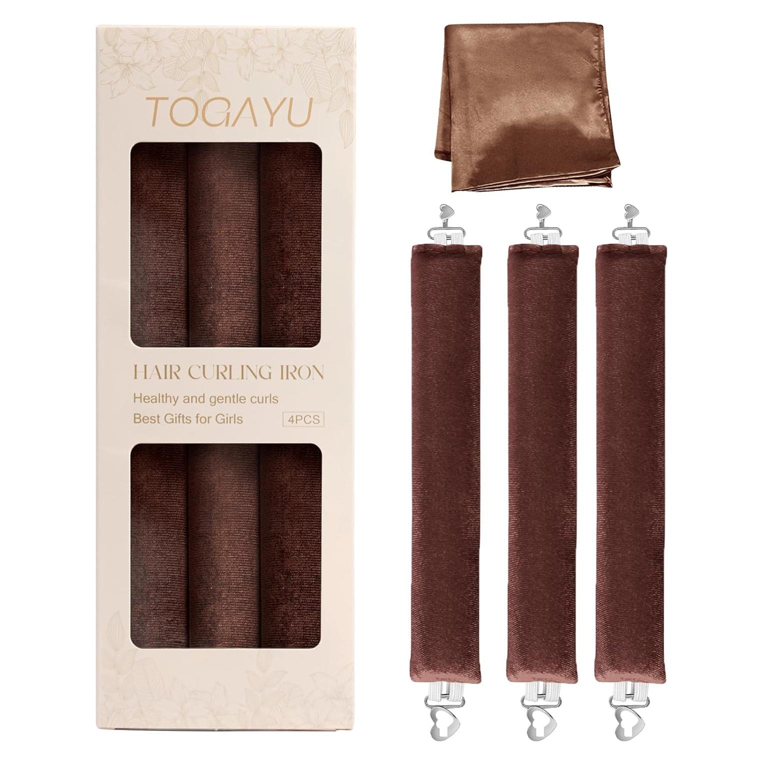 Set de Rulos de Terciopelo Sin Calor Togayu - 3 Piezas