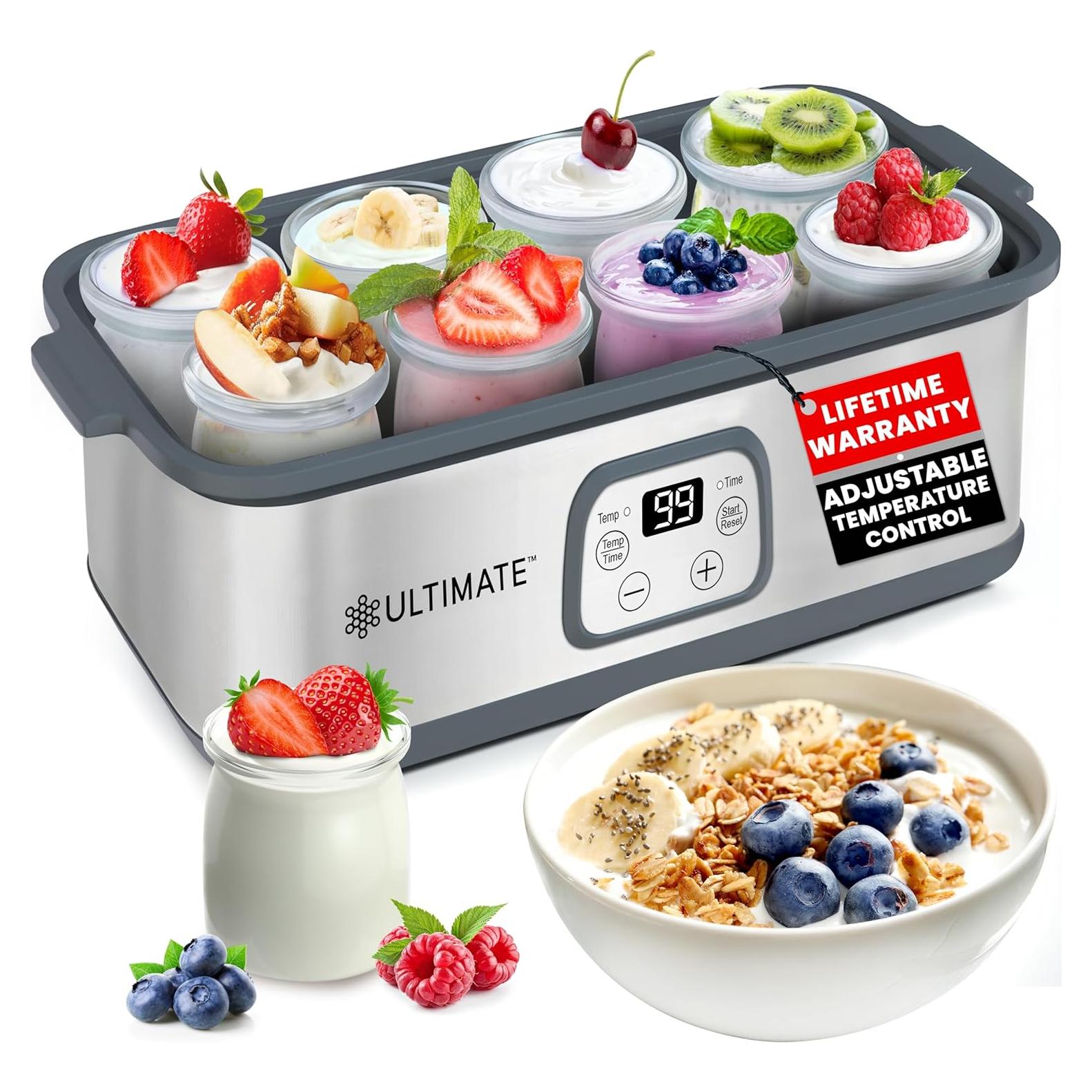 Fabricante de Yogur Probiotico Ultimate con Control de Temperatura