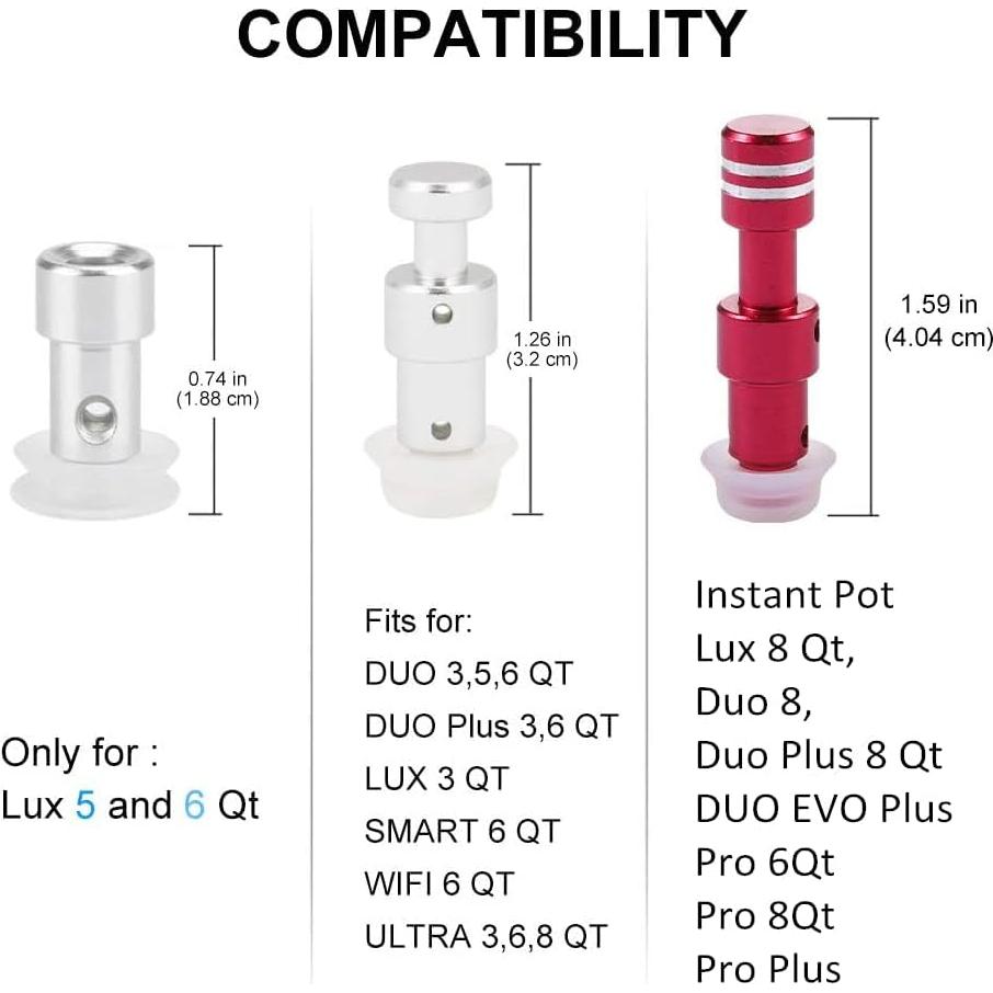 Válvula de Flotación Original ZoneFly para Instant Pot 8 Qt