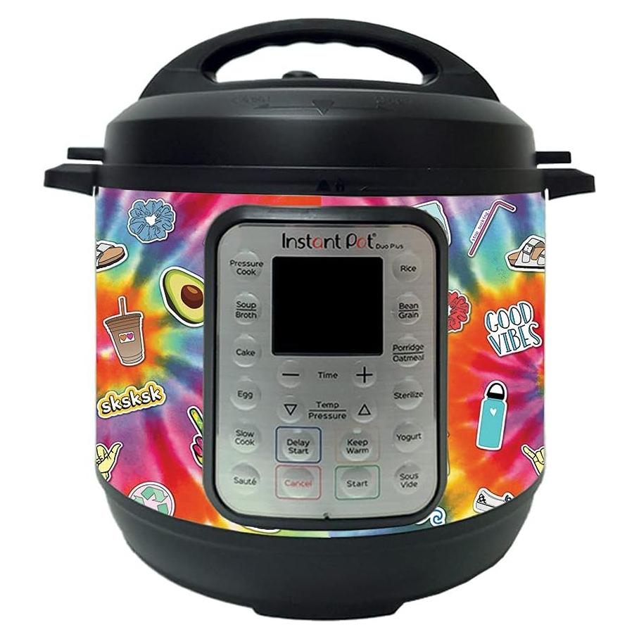 MightySkins Piel Vinilo para Instant Pot Duo Plus 6-QT - VSCO5