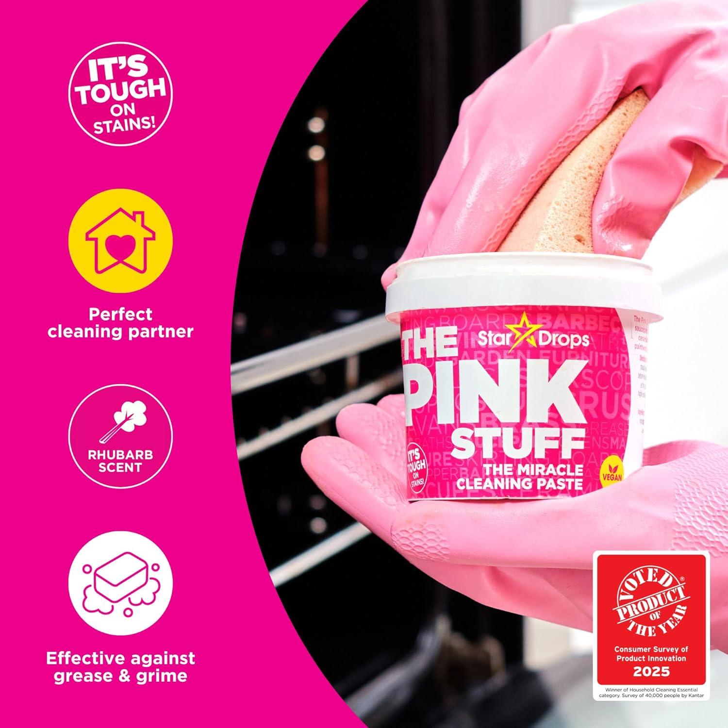 Paquete de Limpieza The Pink Stuff - Pasta, Spray y Crema 3-Pack