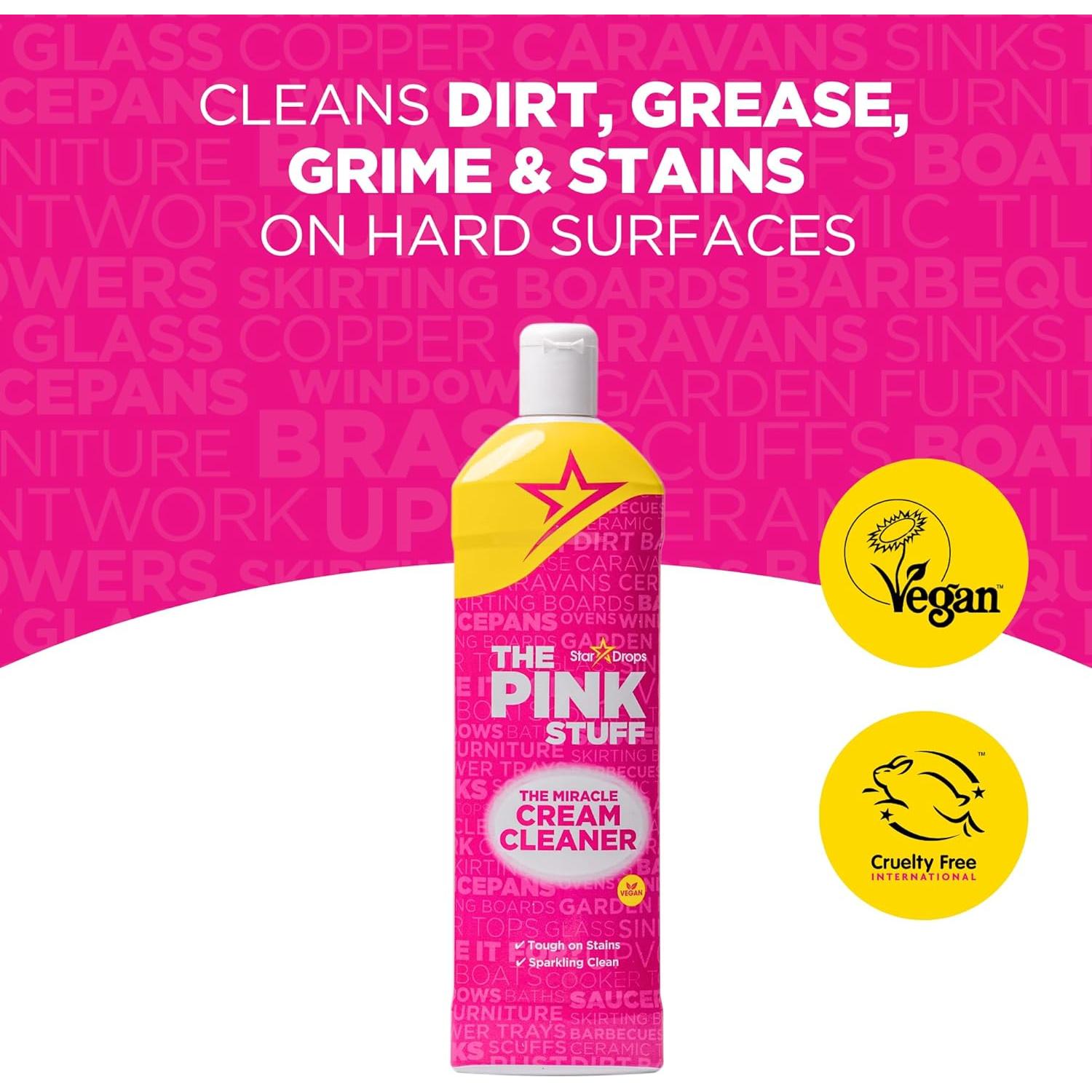 Paquete de Limpieza The Pink Stuff - Pasta, Spray y Crema 3-Pack