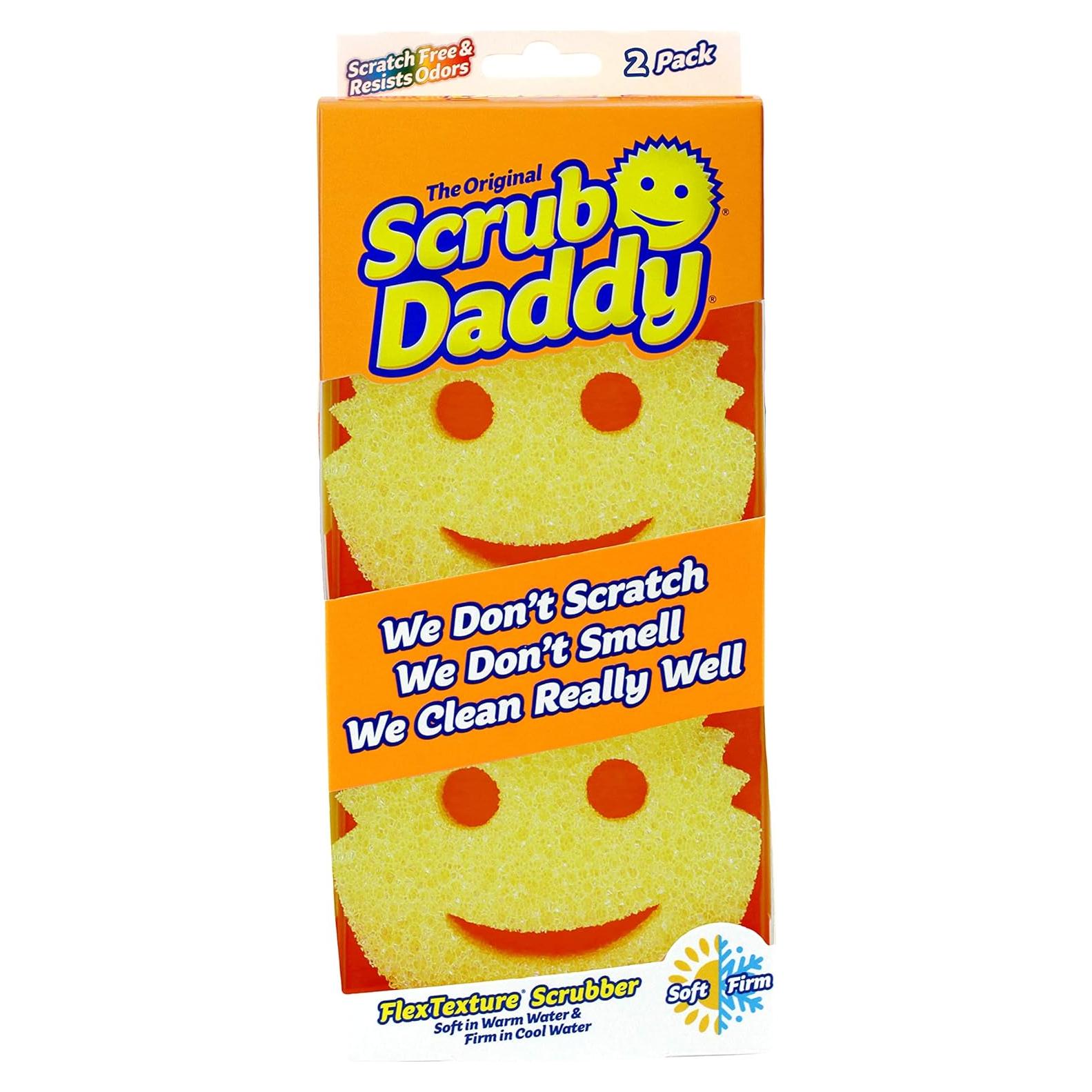 Esponjas de Cocina Scrub Daddy Original - Paquete Doble Amarillo