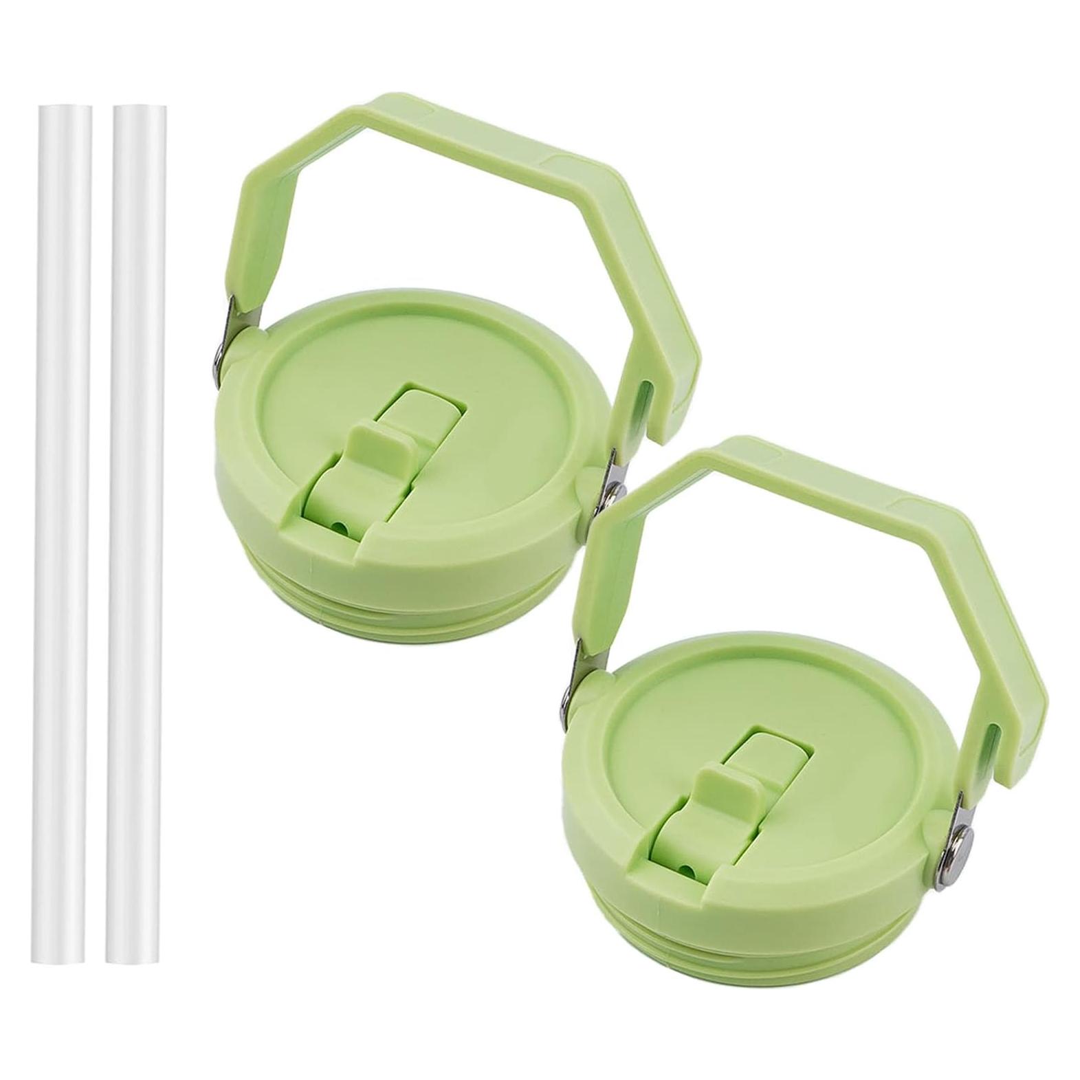 Paquete de 2 Tapas de Reemplazo Tazanma para Vaso 1.2L Verde Claro