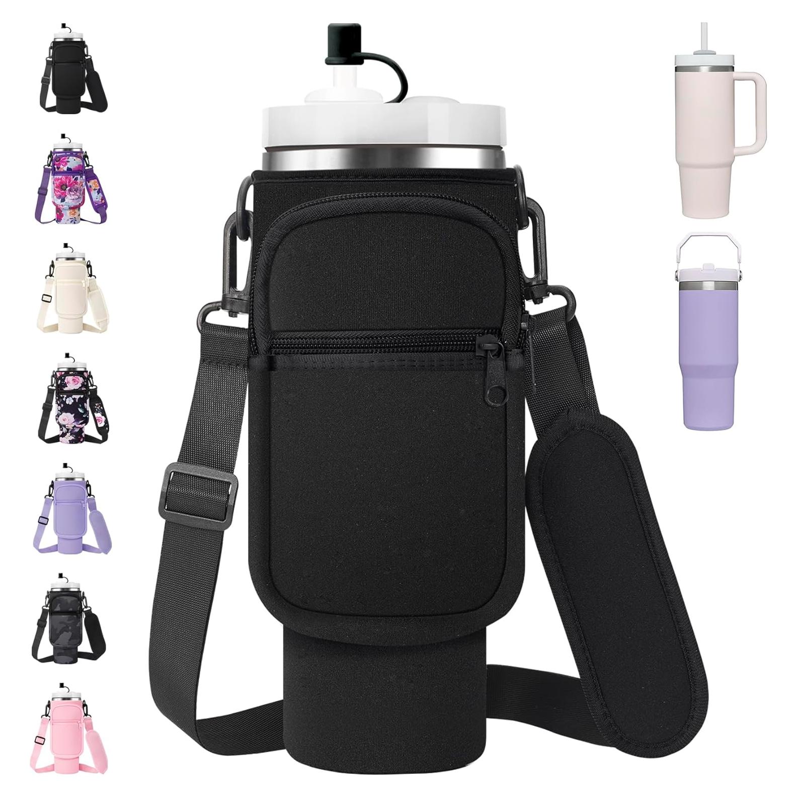 Bolsa Portabotellas AceTreker Neopreno 40 oz con Correa