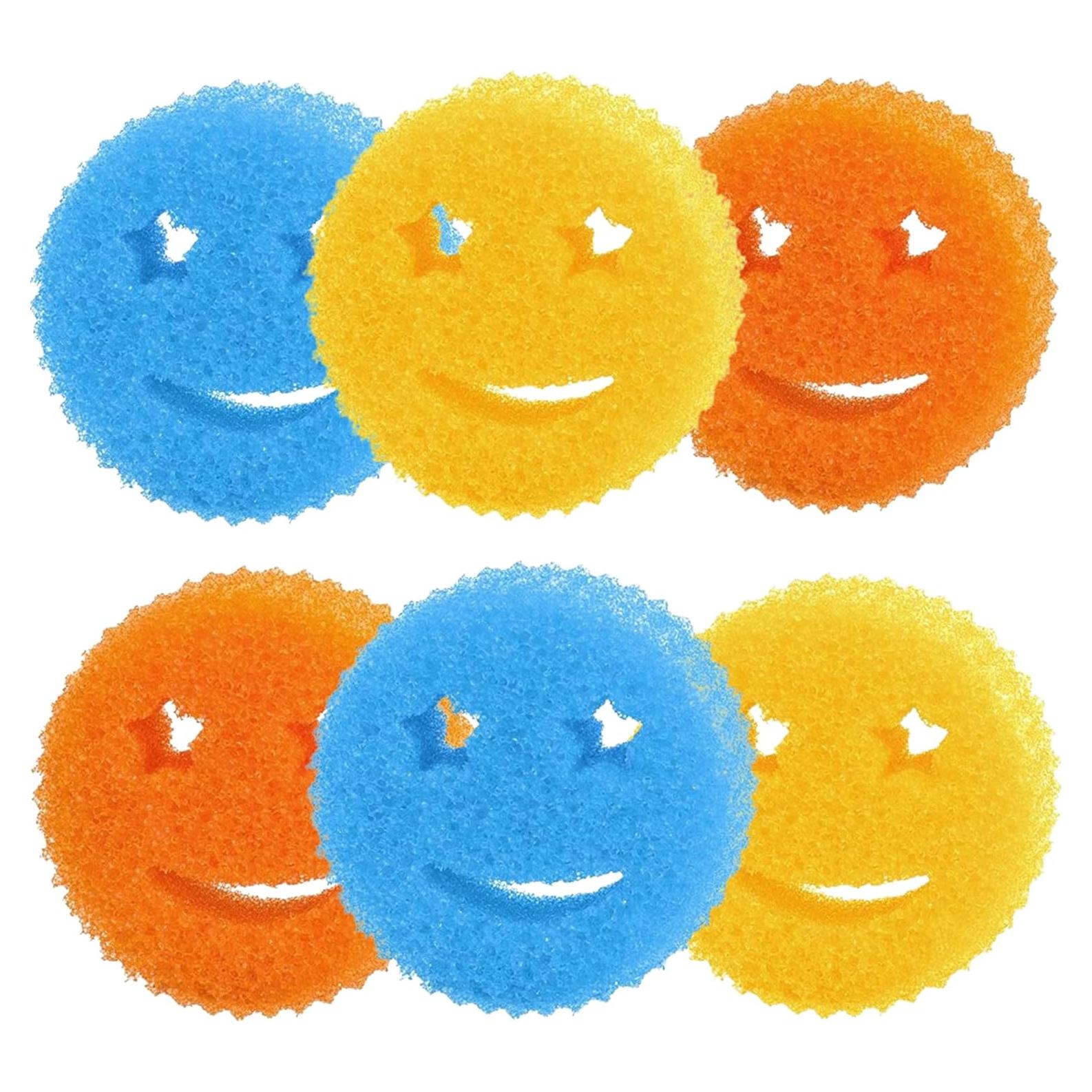 Esponjas de Fregar HELIME 6 Pcs Multicolor Sin Rayones